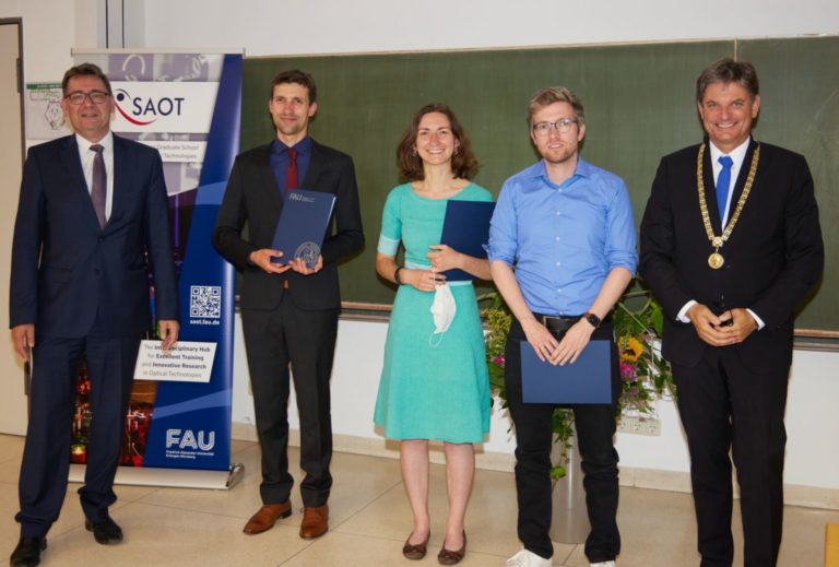 Marc-Oliver Pleinert wins SAOT student award