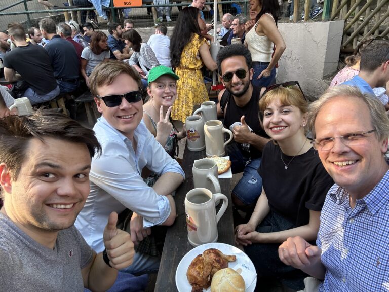 Our Group at Bergkirchweih